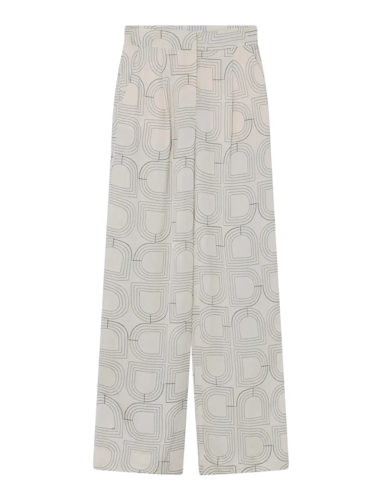 Day Birger et Mikkelsen - Phoebe - Fluid Viscose Stitch - hosen mit weitem bein - jet stream - 3