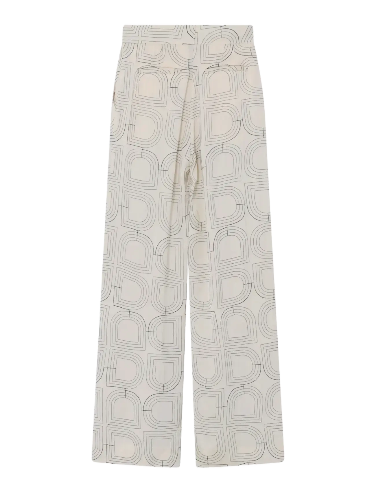 Day Birger et Mikkelsen - Phoebe - Fluid Viscose Stitch - hosen mit weitem bein - jet stream - 4