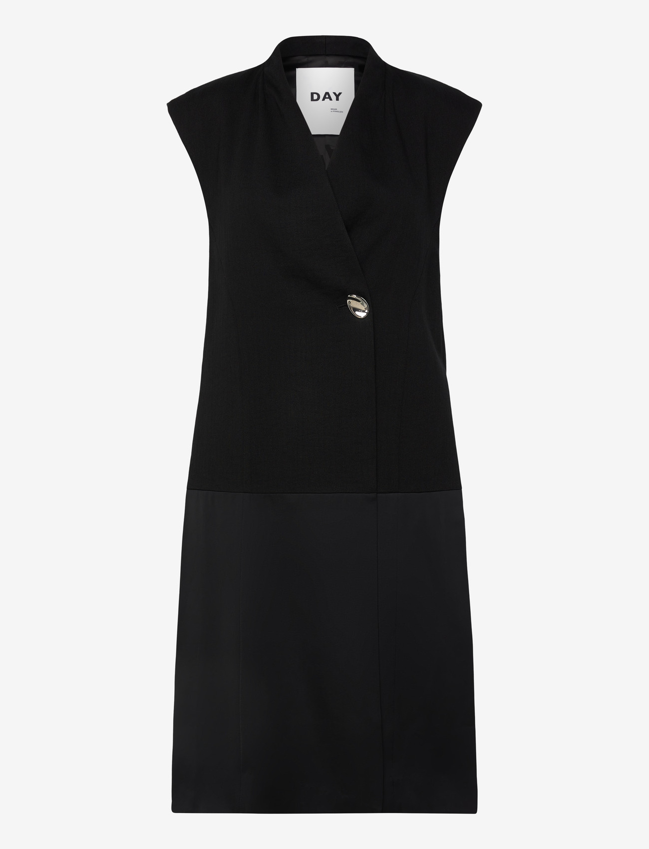 Day Birger et Mikkelsen - Rorina - Contrast Linen - leichte mäntel - black - 1