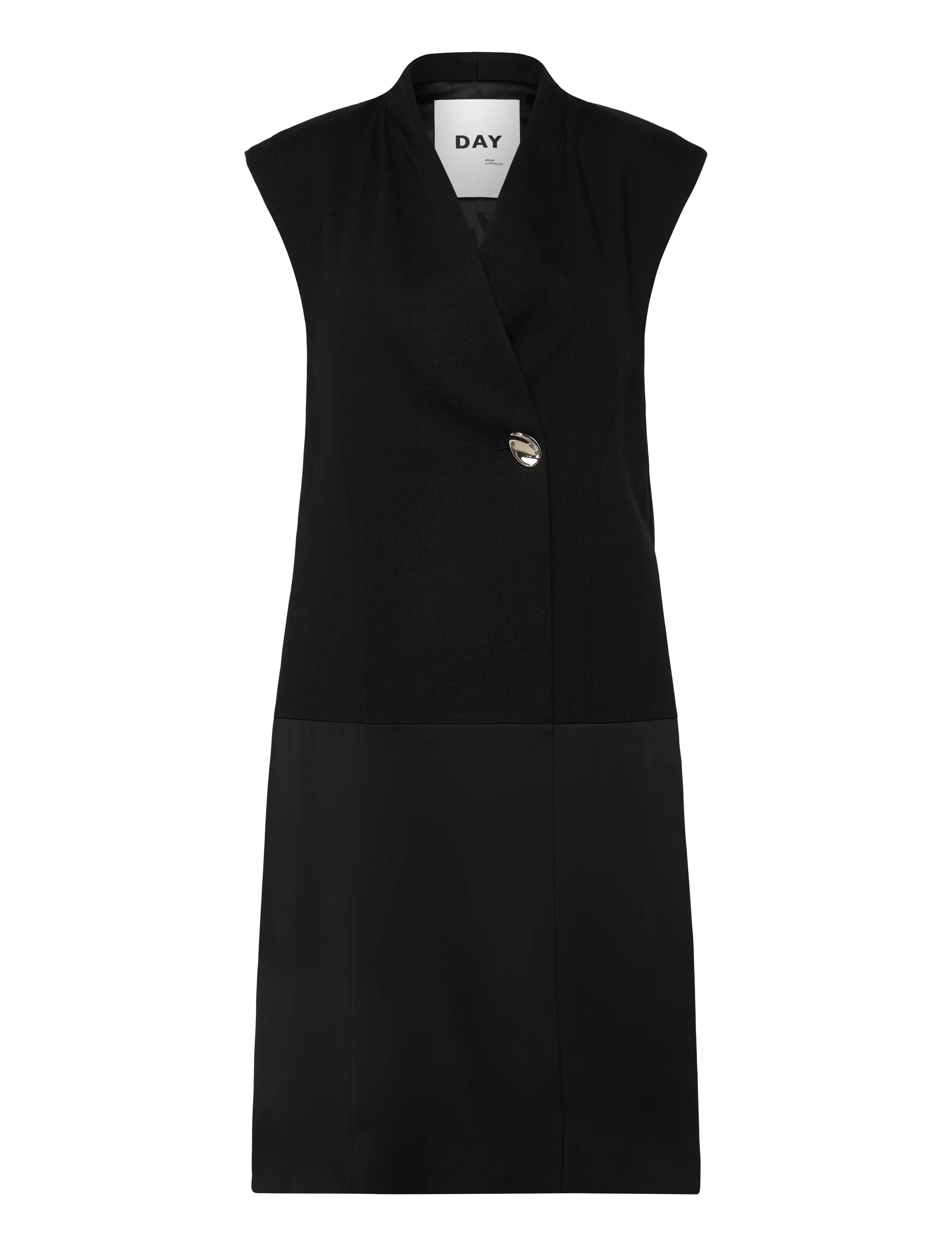 Day Birger et Mikkelsen Rorina - Contrast Linen - Pintsakud - BLACK / black