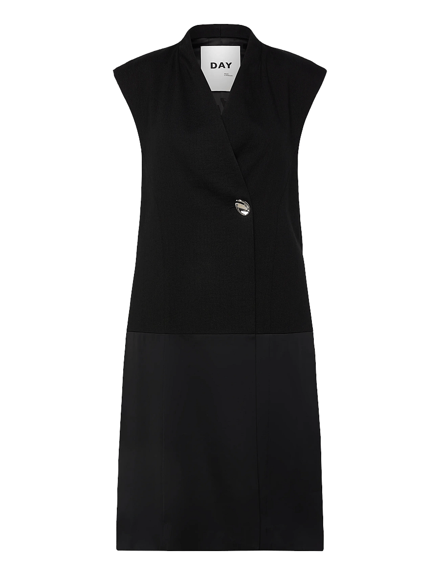 Day Birger et Mikkelsen - Rorina - Contrast Linen - leichte mäntel - black - 1