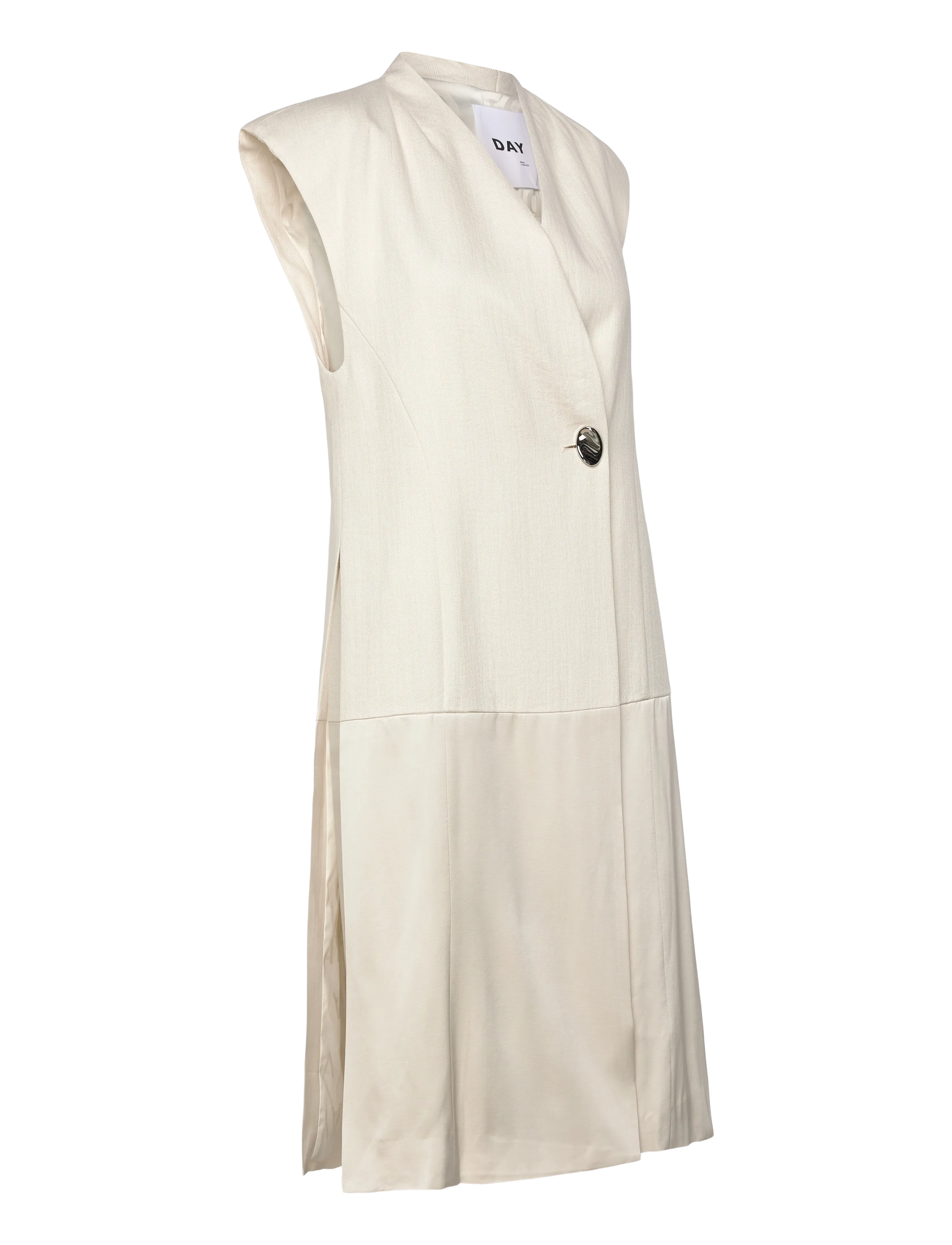 Day Birger et Mikkelsen - Rorina - Contrast Linen - overtøj - jet stream - 4