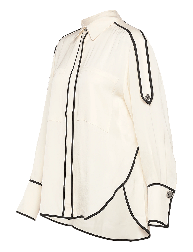 Day Birger et Mikkelsen - Stello - Matte Crepe - jeanshemden - jet stream - 3