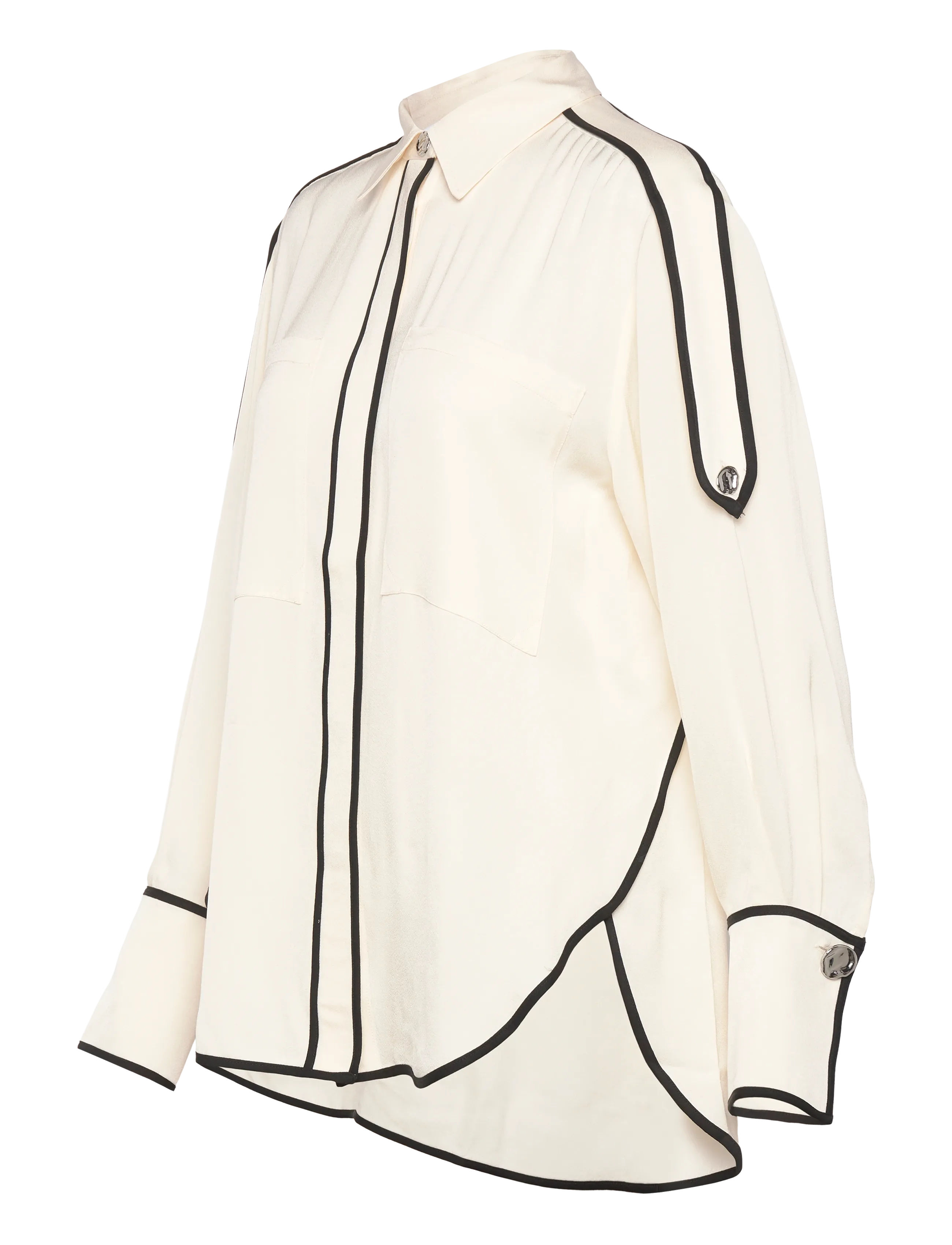 Day Birger et Mikkelsen - Stello - Matte Crepe - denimskjorter - jet stream - 3