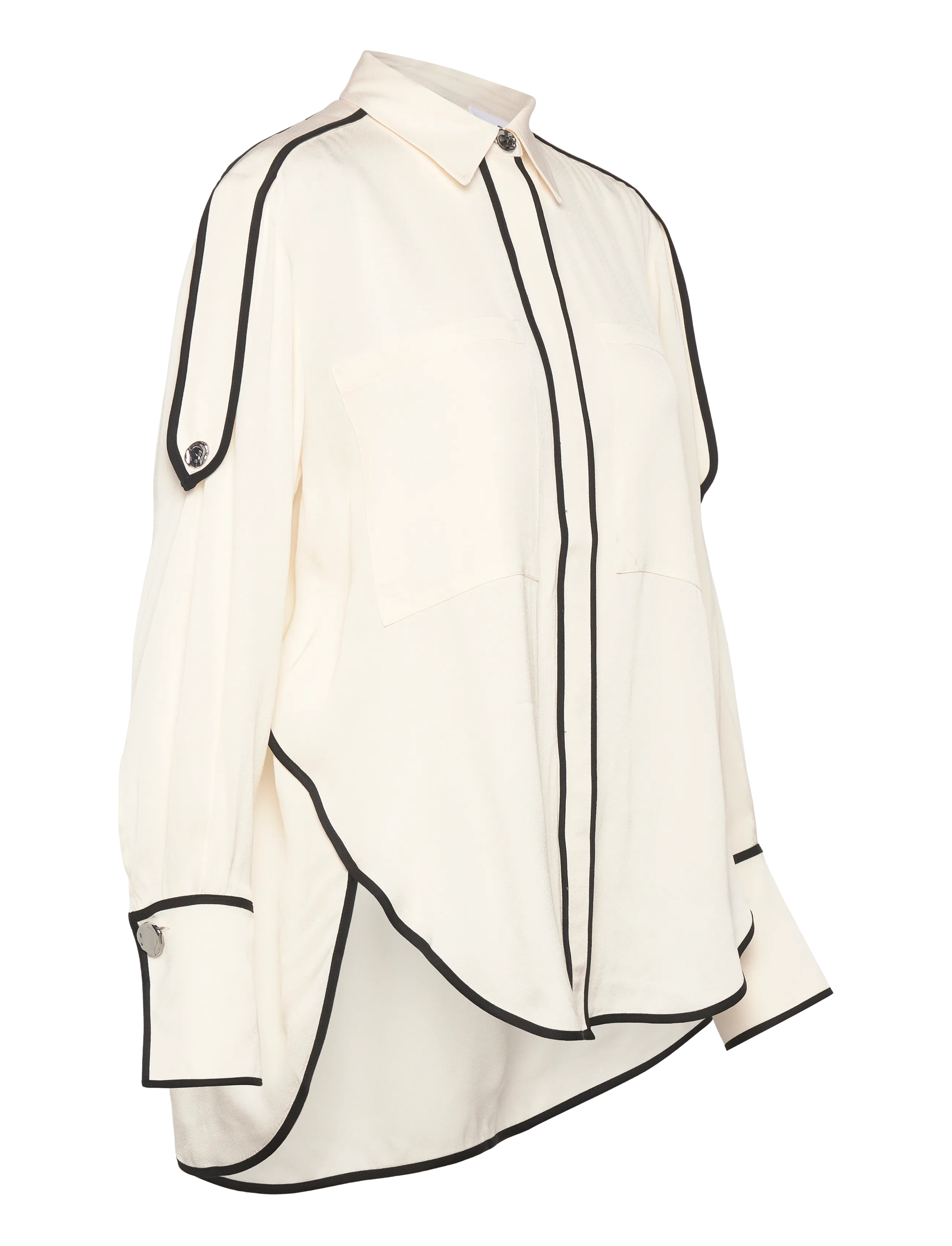 Day Birger et Mikkelsen - Stello - Matte Crepe - denimskjorter - jet stream - 4