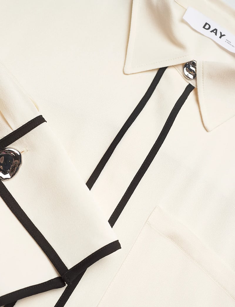 Day Birger et Mikkelsen - Stello - Matte Crepe - jeanshemden - jet stream - 5