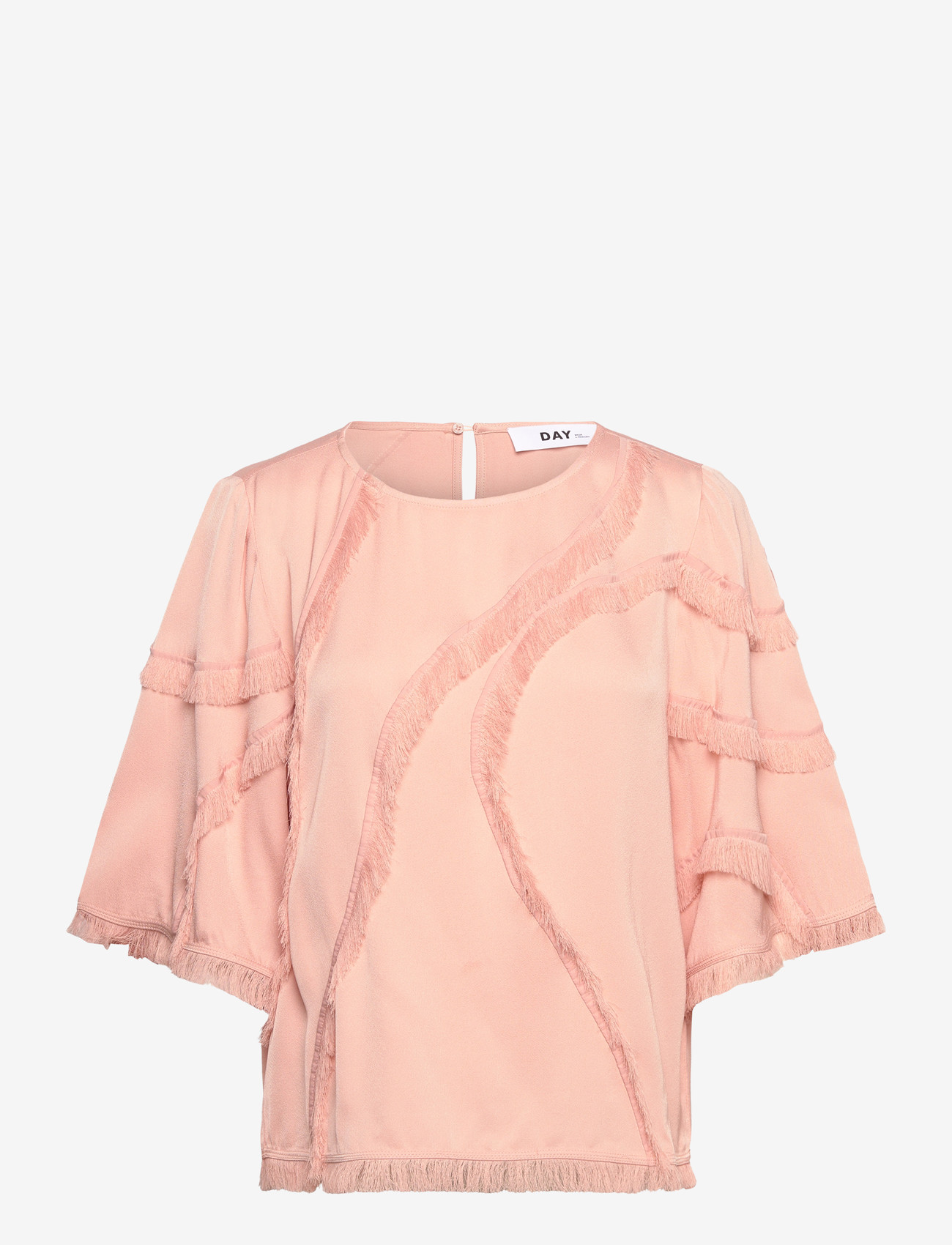 Day Birger et Mikkelsen - Tatiana - Matte Crepe - kortærmede bluser - rose smoke - 1