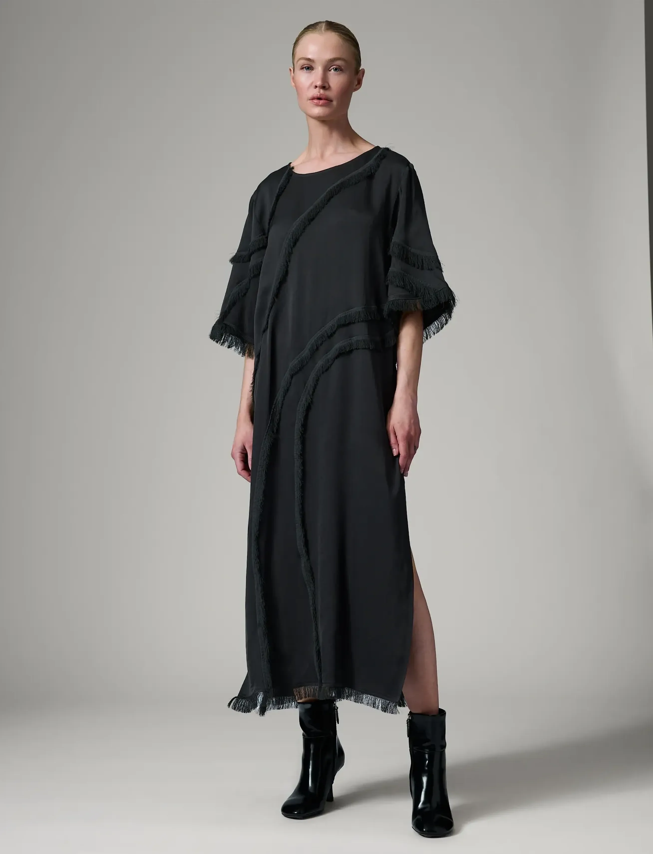 Day Birger et Mikkelsen Thea - Matte Crepe - DAY Birger et Mikkelsen - BLACK / black