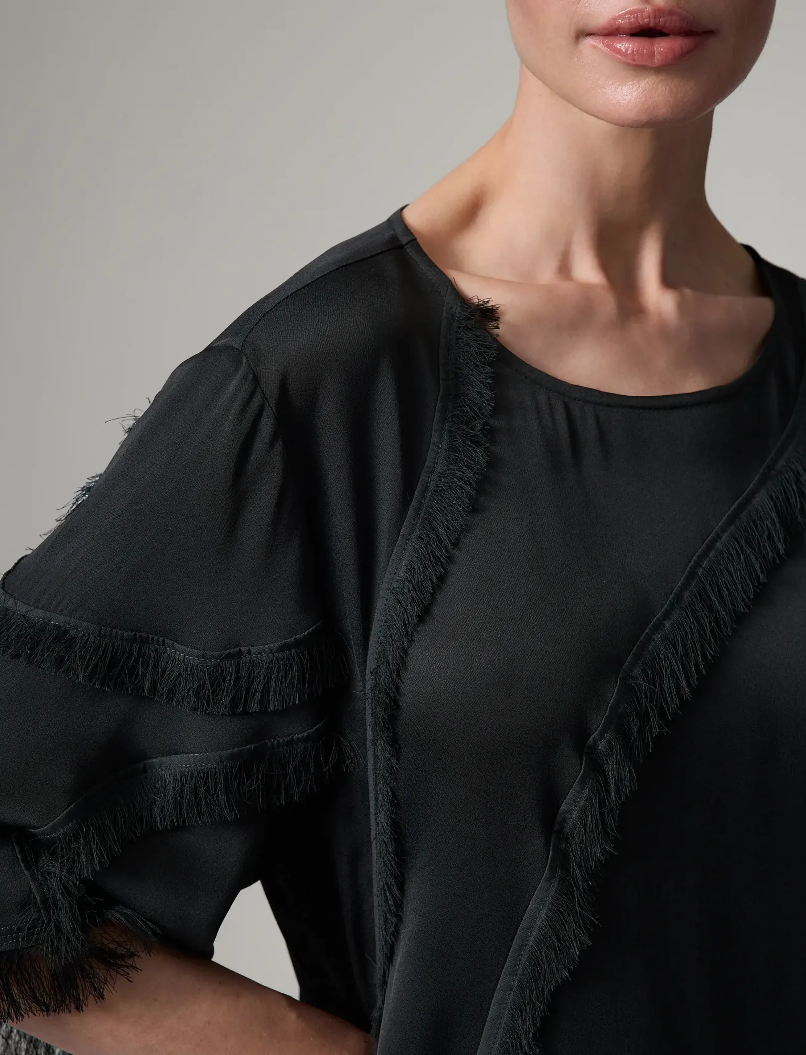 Day Birger et Mikkelsen - Thea - Matte Crepe - midi kjoler - black - 4