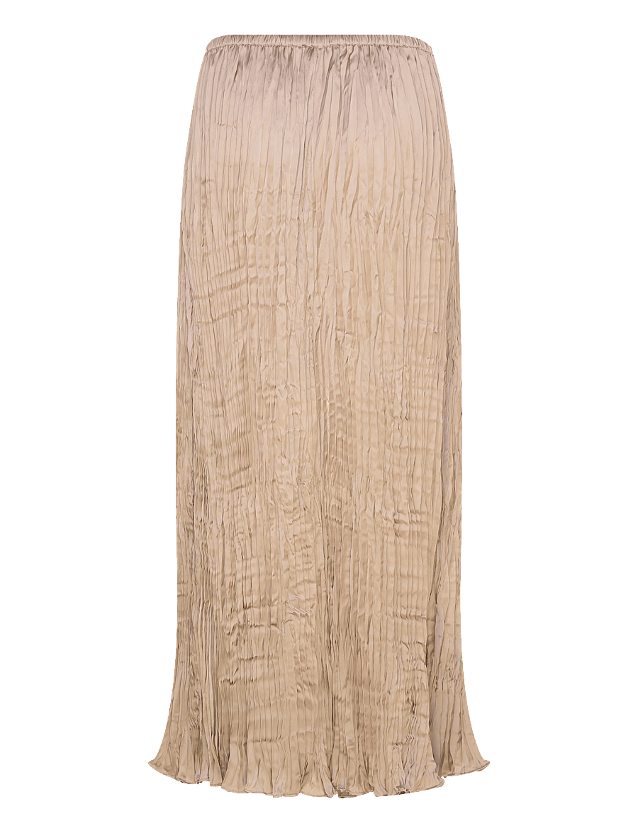 Day Birger et Mikkelsen - Tyra - Crinkled Surface - maxi röcke - cobblestone - 2