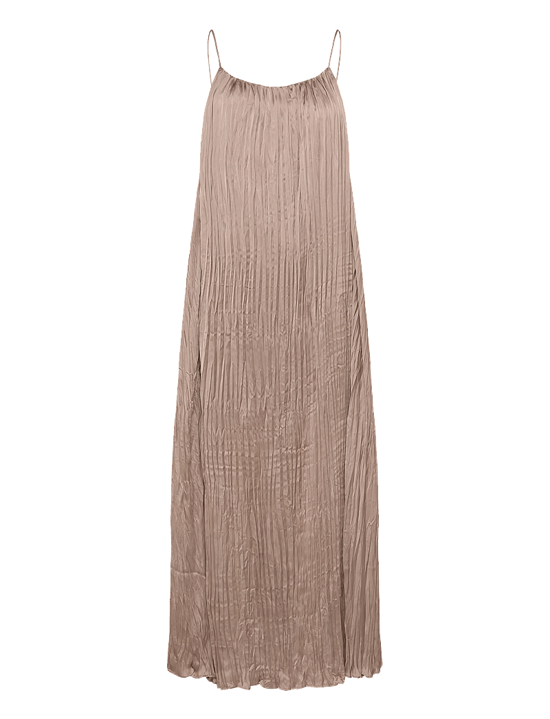 Day Birger et Mikkelsen - Tyrice - Crinkled Surface - maxi dresses - cobblestone - 1