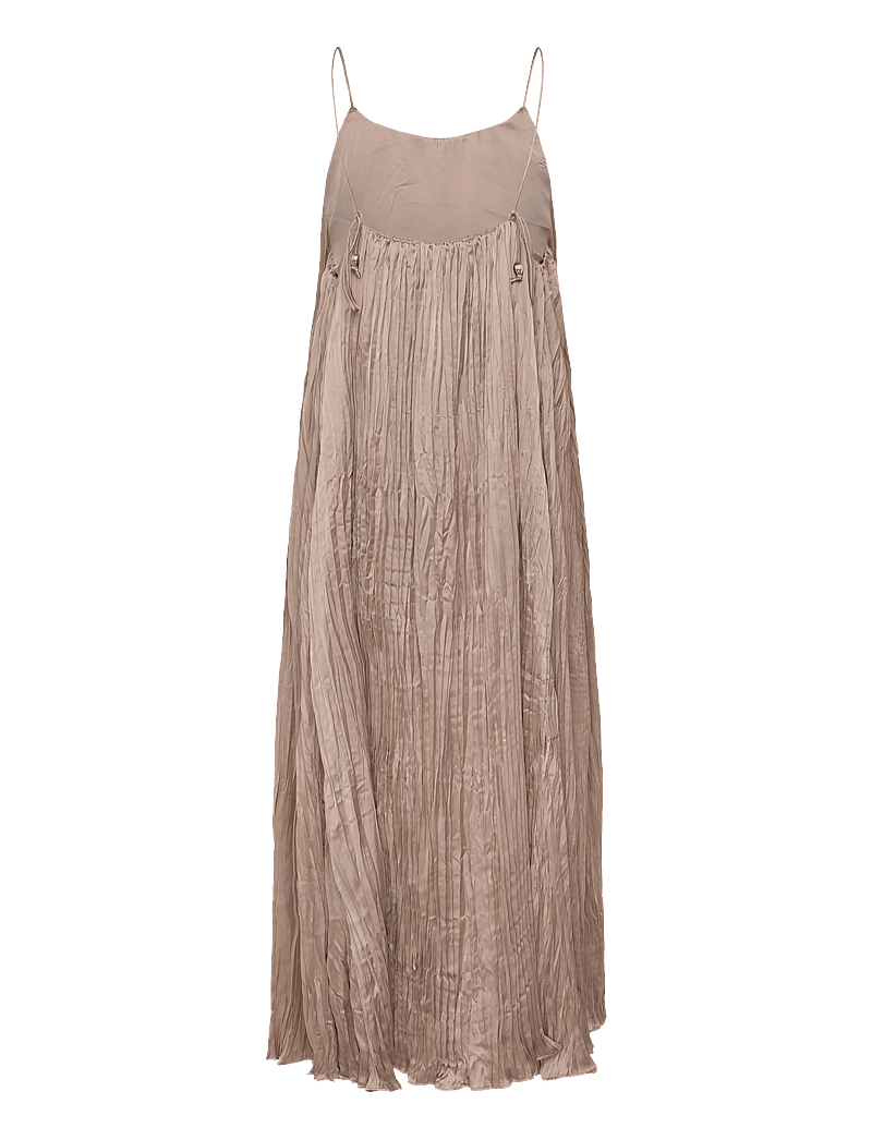Day Birger et Mikkelsen - Tyrice - Crinkled Surface - maxi dresses - cobblestone - 2