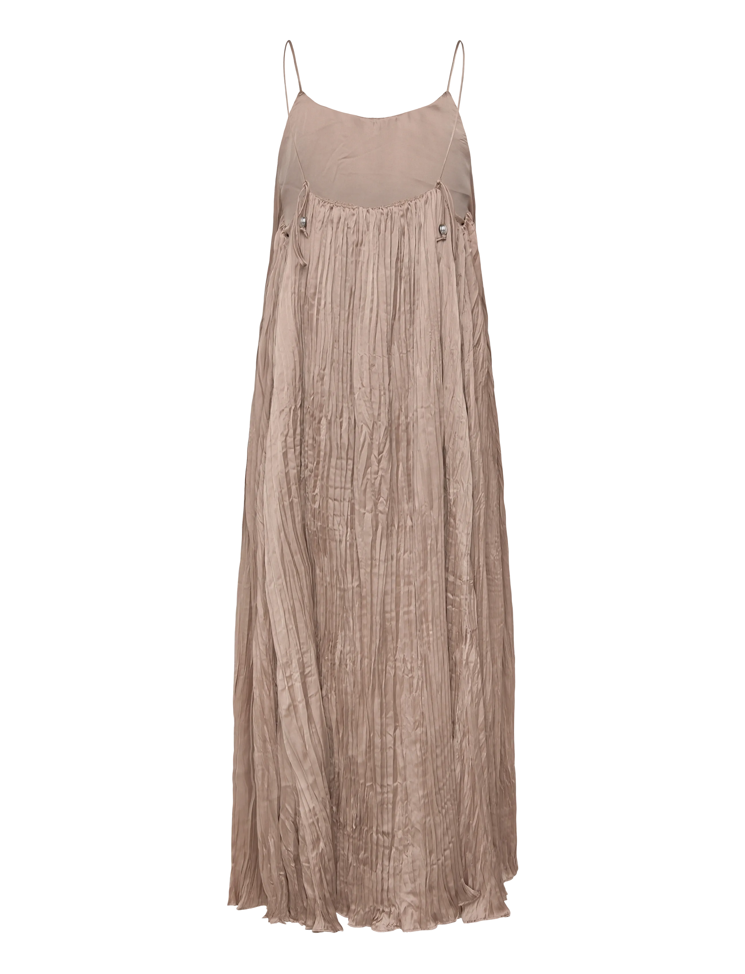Day Birger et Mikkelsen - Tyrice - Crinkled Surface - maxikleider - cobblestone - 2