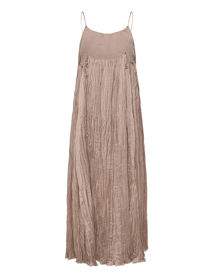 Day Birger et Mikkelsen - Tyrice - Crinkled Surface - maxi dresses - cobblestone - 2