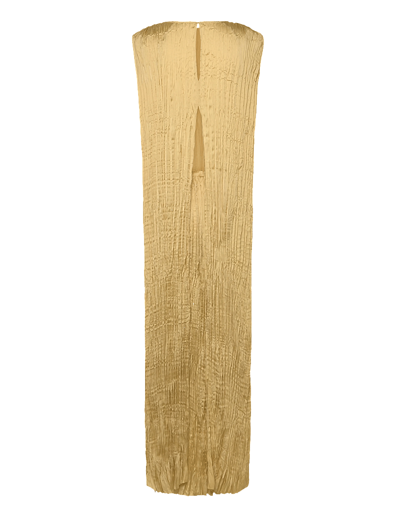 Day Birger et Mikkelsen - Will - Crinkled surface - maxi kjoler - straw - 2