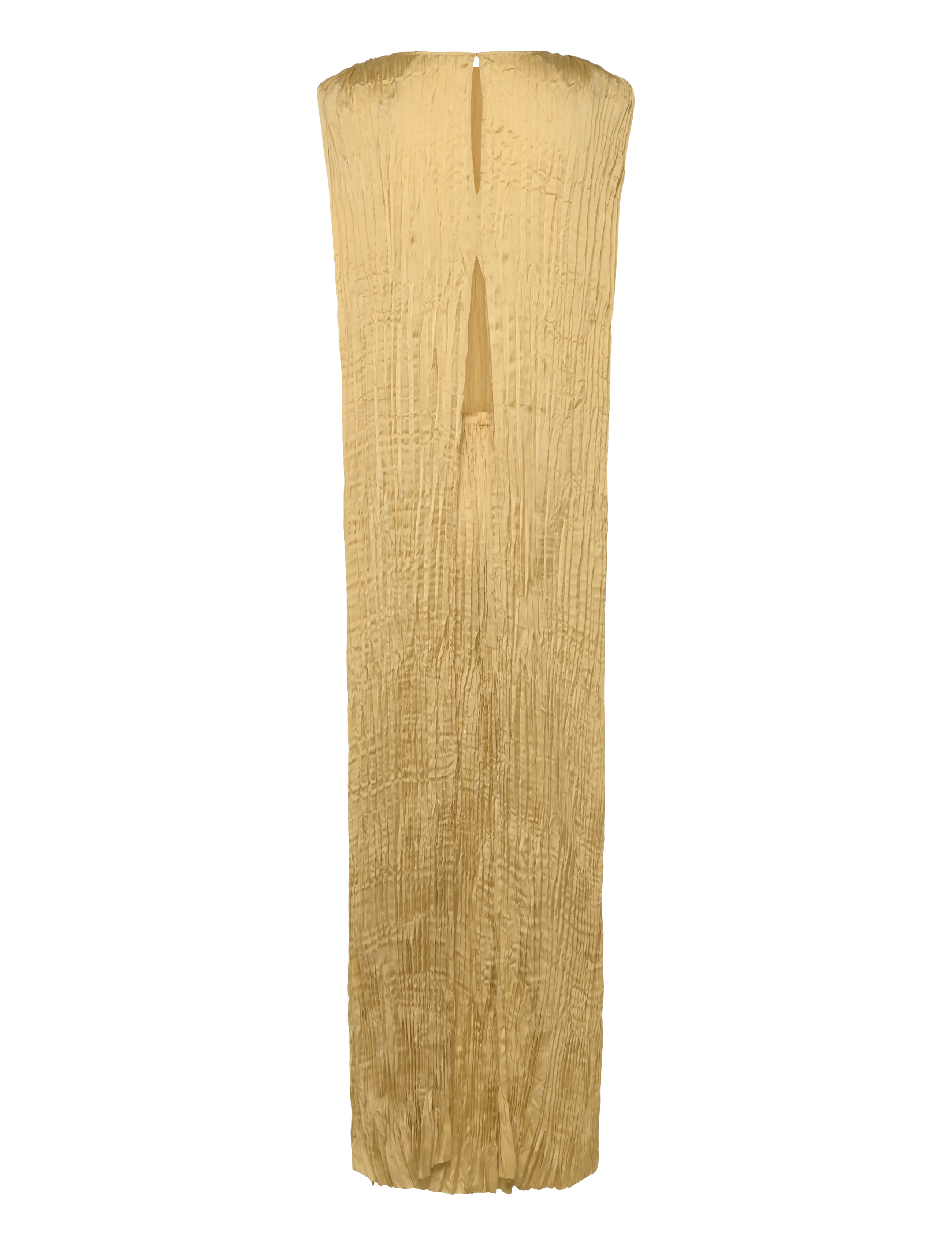 Day Birger et Mikkelsen - Will - Crinkled surface - maxikleider - straw - 2