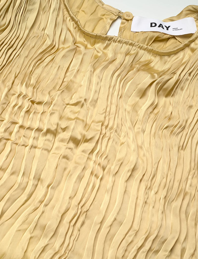 Day Birger et Mikkelsen - Will - Crinkled surface - maxi kjoler - straw - 5