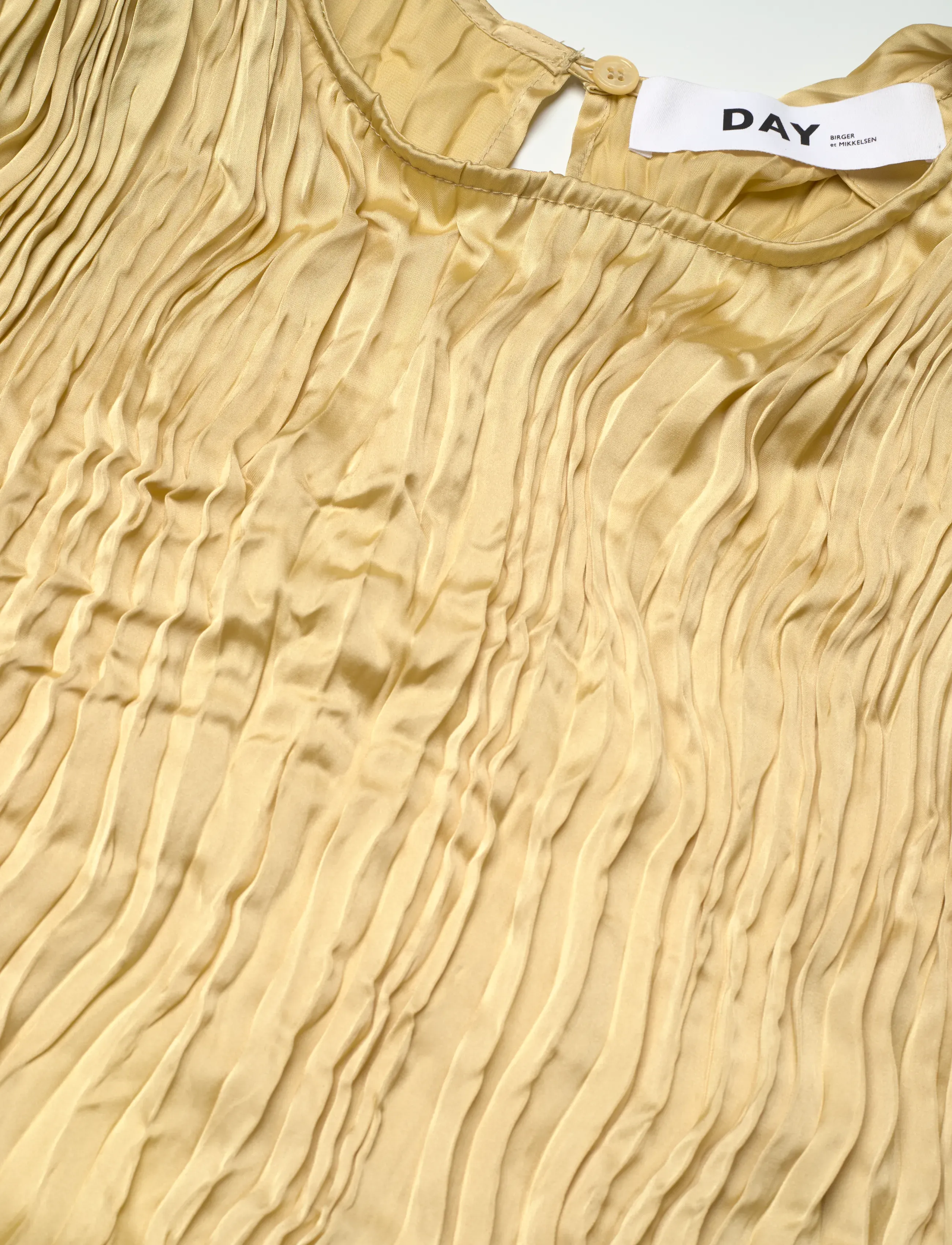 Day Birger et Mikkelsen - Will - Crinkled surface - maxikleider - straw - 5