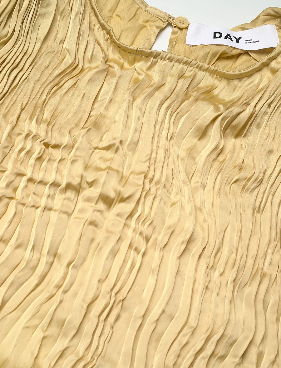 Day Birger et Mikkelsen - Will - Crinkled surface - maxikleider - straw - 5