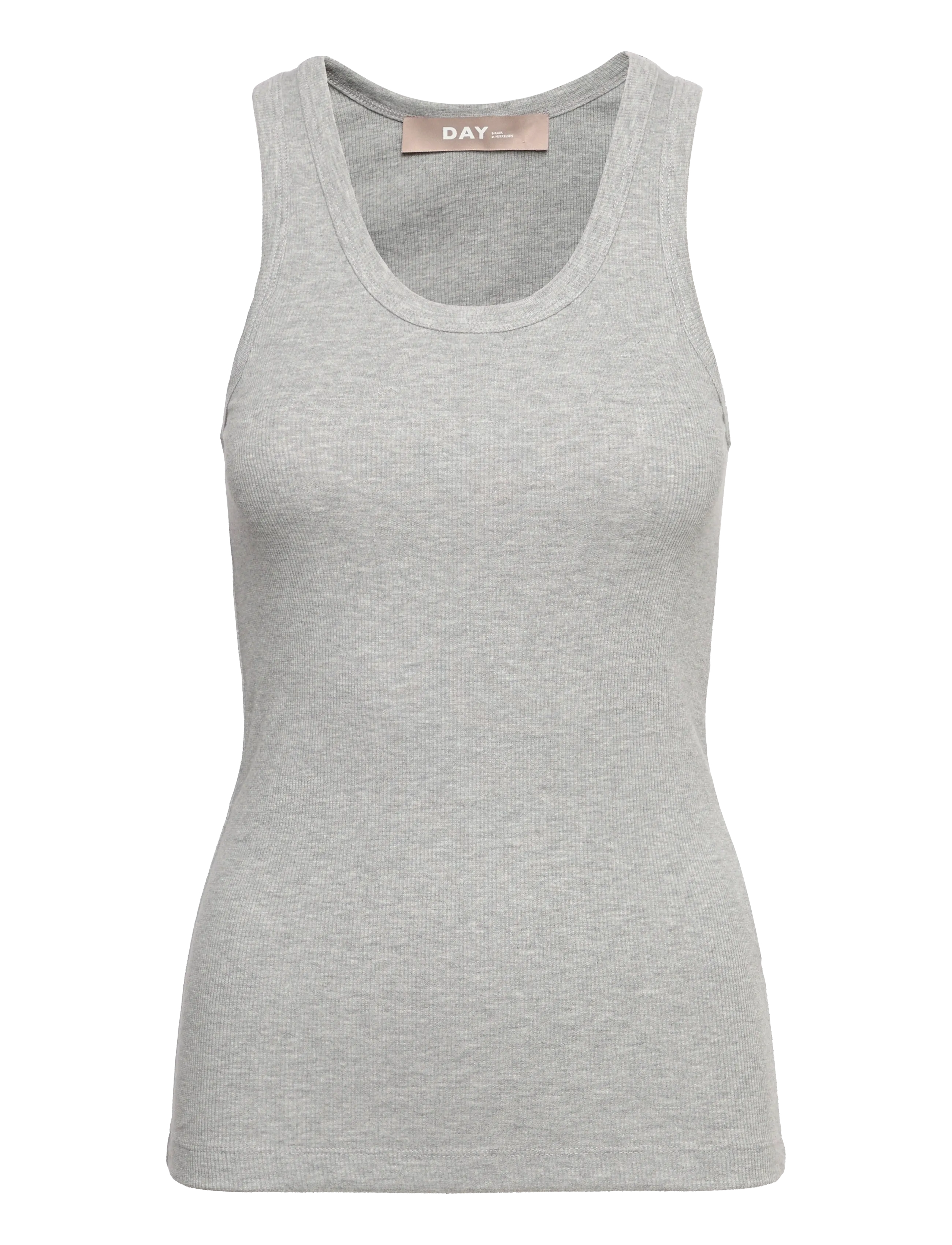 Day Birger et Mikkelsen Camilo - Classic Rib - Muotitrendit - LIGHT GREY MELANGE / grey