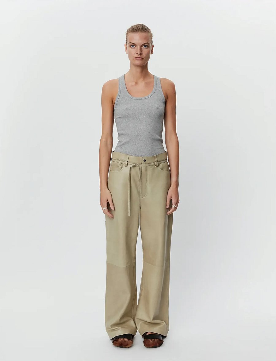 Day Birger et Mikkelsen - Camilo - Classic Rib - Ærmeløse toppe - light grey melange - 0