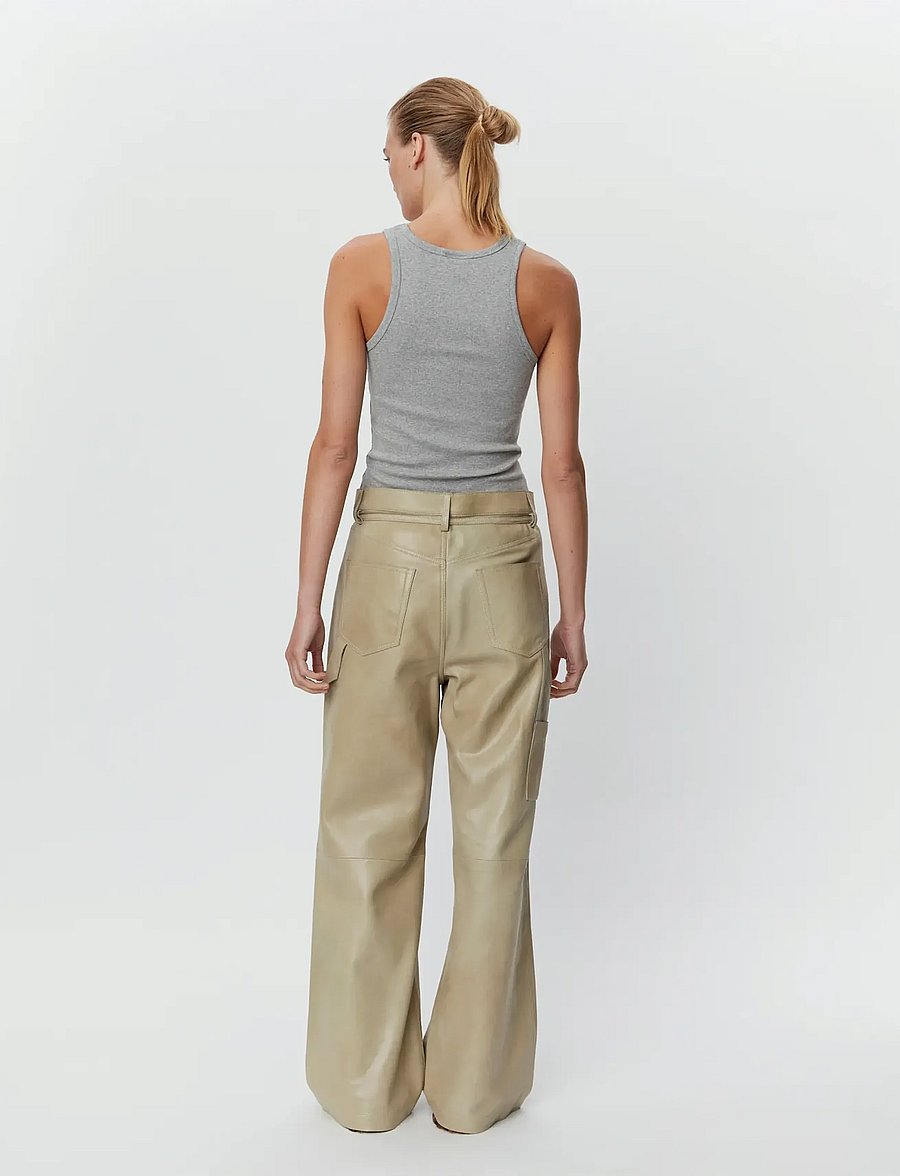 Day Birger et Mikkelsen - Camilo - Classic Rib - Ærmeløse toppe - light grey melange - 3