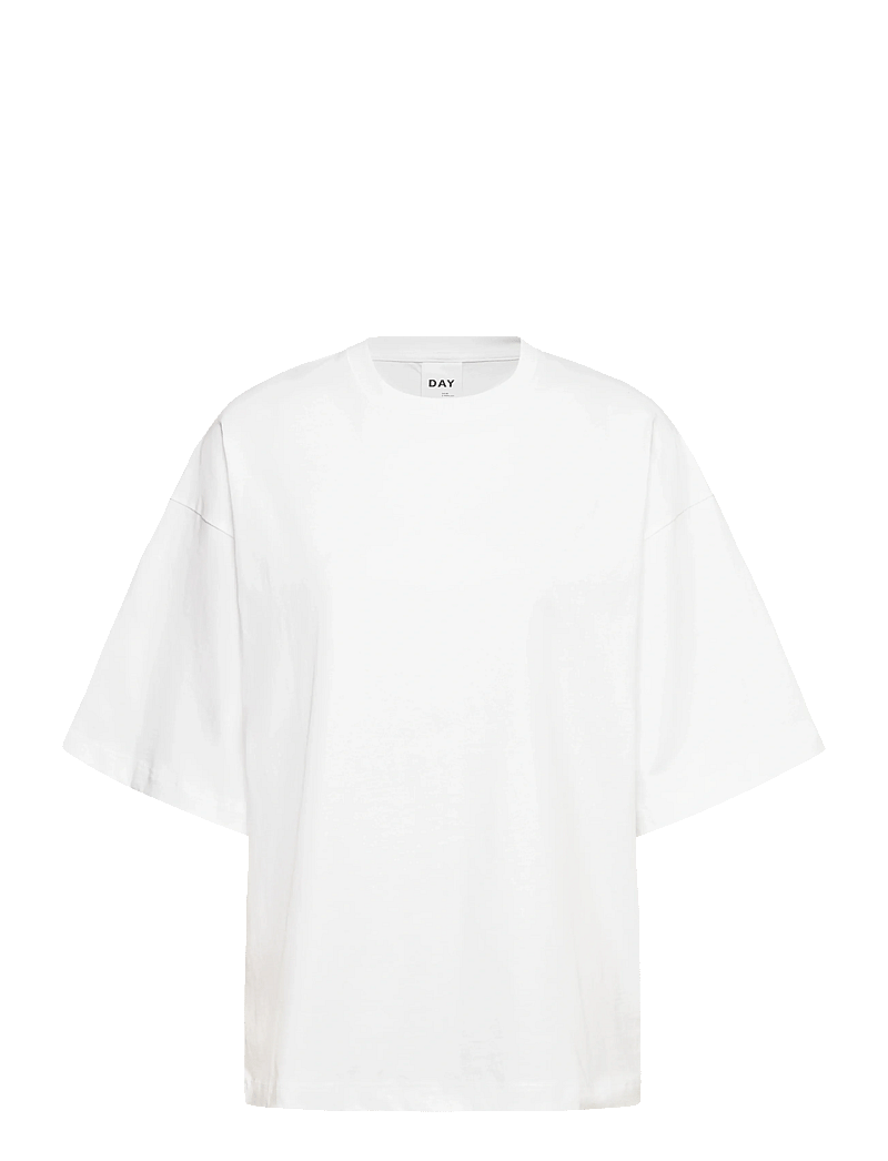 Day Birger et Mikkelsen - Drew - Heavy Jersey - t-shirts & tops - bright white - 0