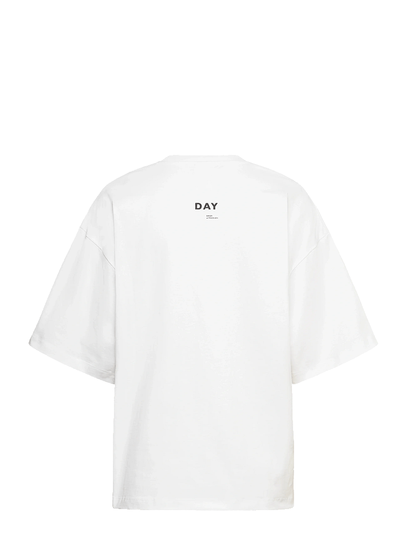 Day Birger et Mikkelsen - Drew - Heavy Jersey - t-shirts & tops - bright white - 1