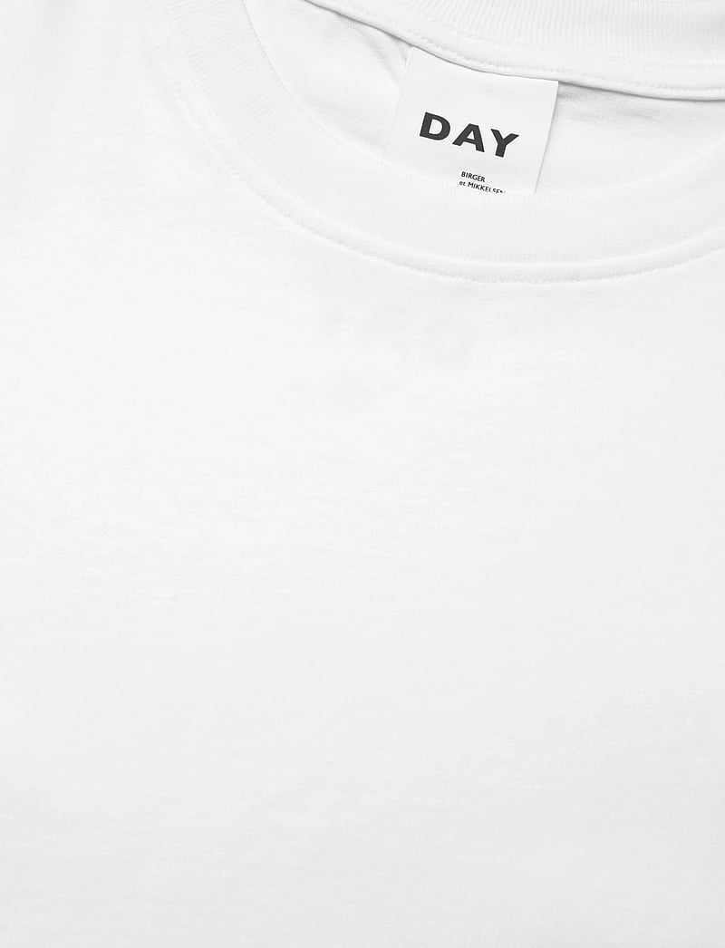Day Birger et Mikkelsen - Drew - Heavy Jersey - t-shirts & tops - bright white - 2