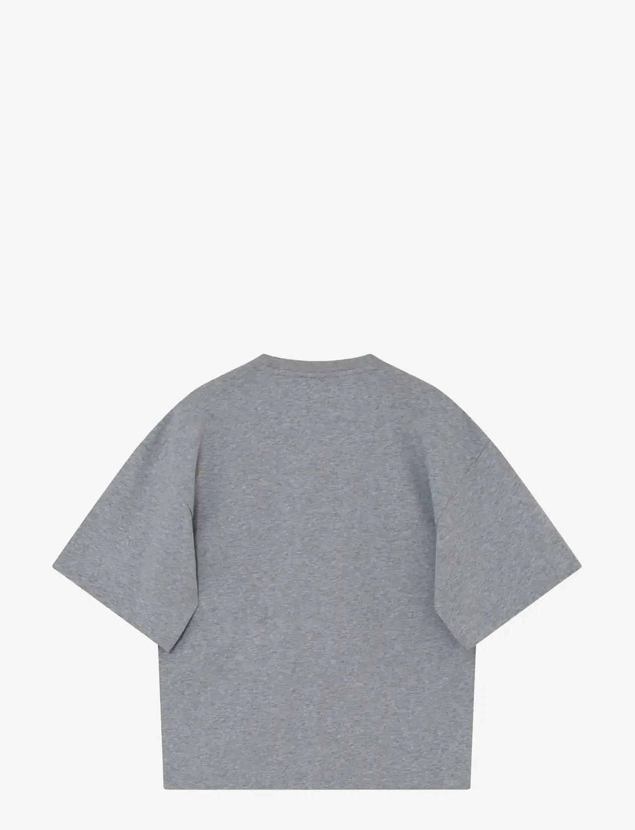 Day Birger et Mikkelsen - Drew Embroidery - Heavy Jersey - t-shirts - light grey melange - 2
