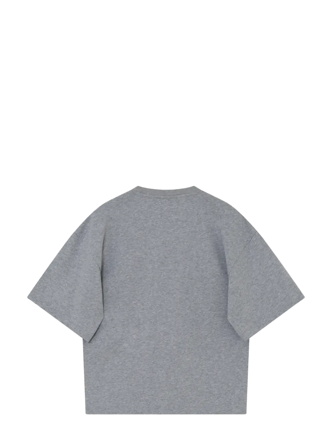 Day Birger et Mikkelsen - Drew Embroidery - Heavy Jersey - t-shirts - light grey melange - 2