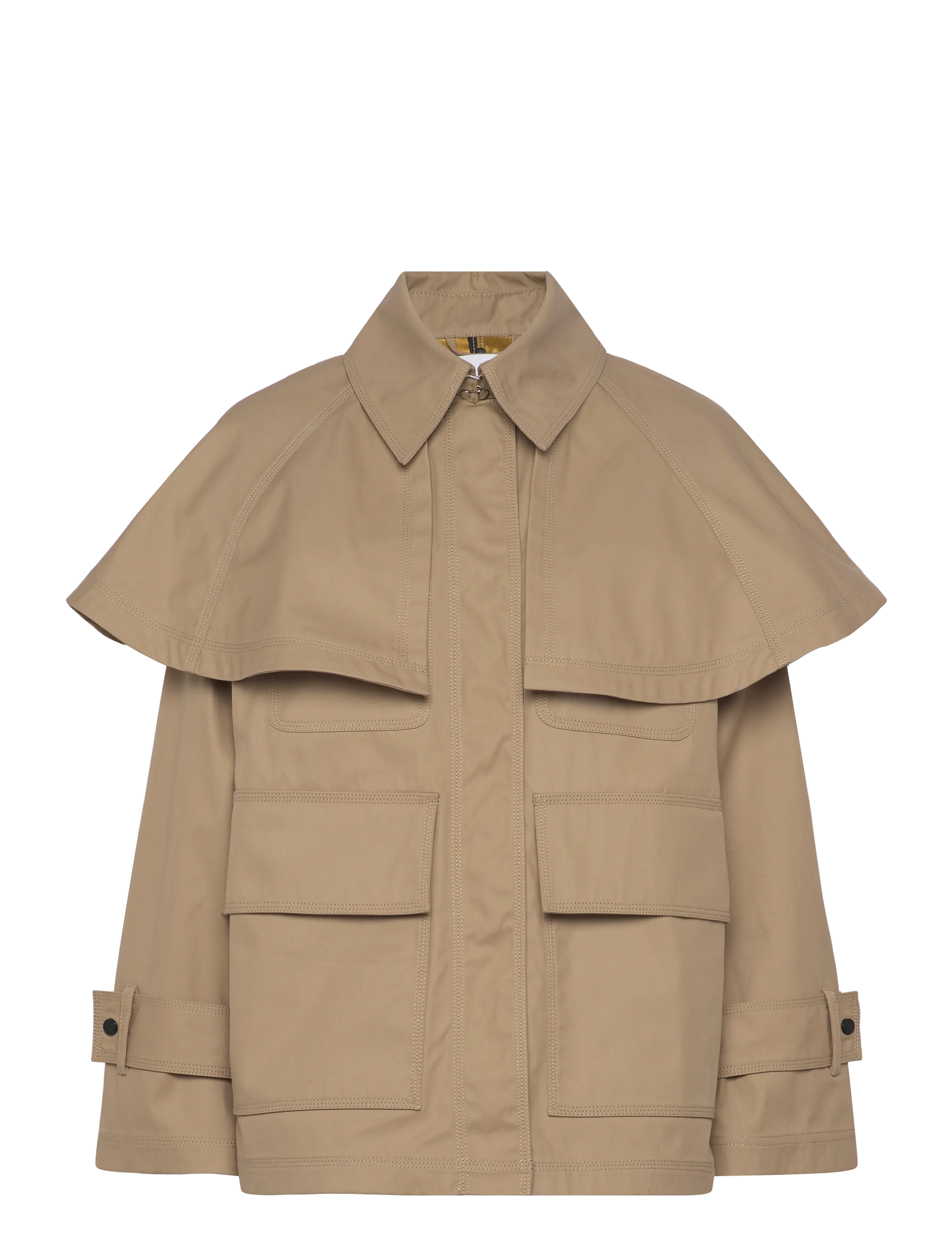 Day Birger et Mikkelsen Amira - Heavy Cotton - Wintersparnisse - CHINCHILLA / khaki/green