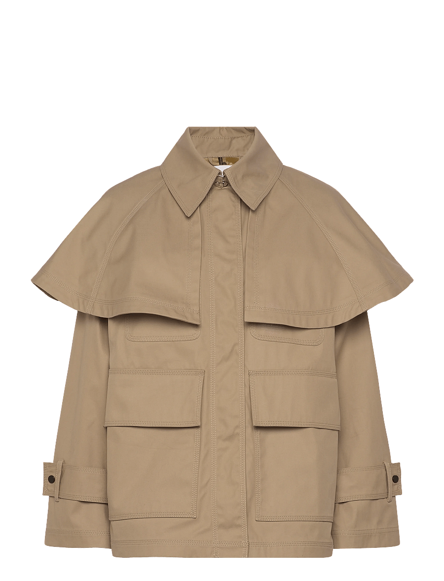 Day Birger et Mikkelsen - Amira - Heavy Cotton - leichte mäntel - chinchilla - 1