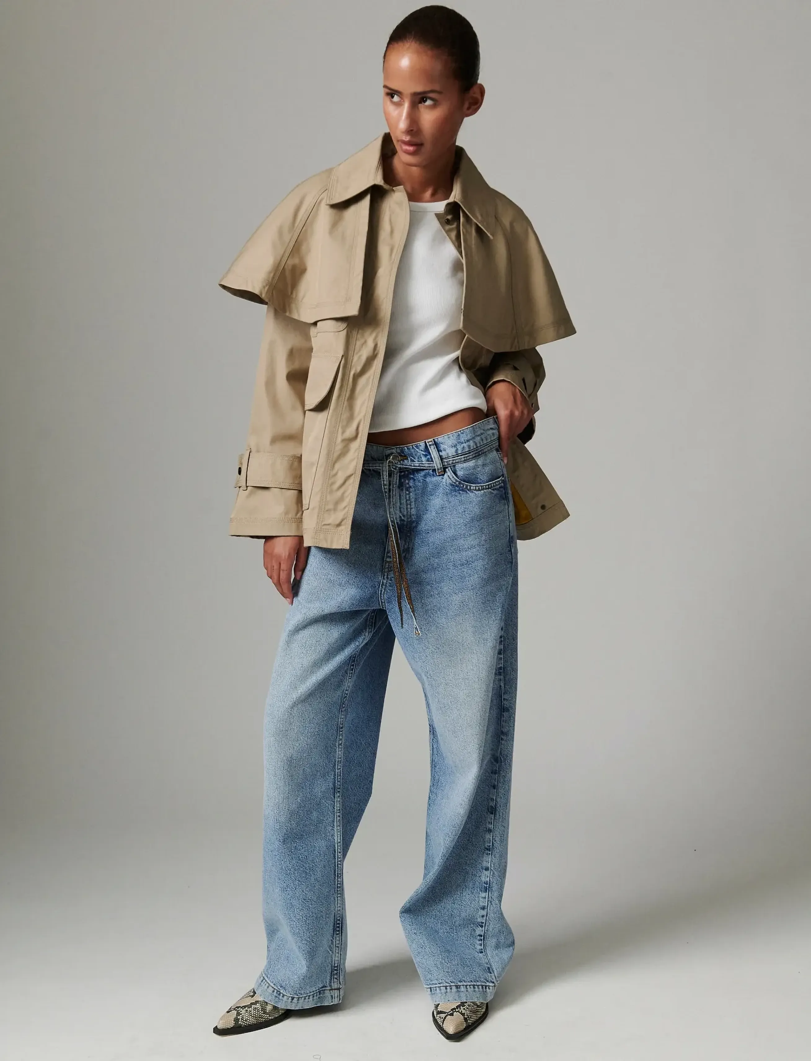 Day Birger et Mikkelsen - Amira - Heavy Cotton - light coats - chinchilla - 3