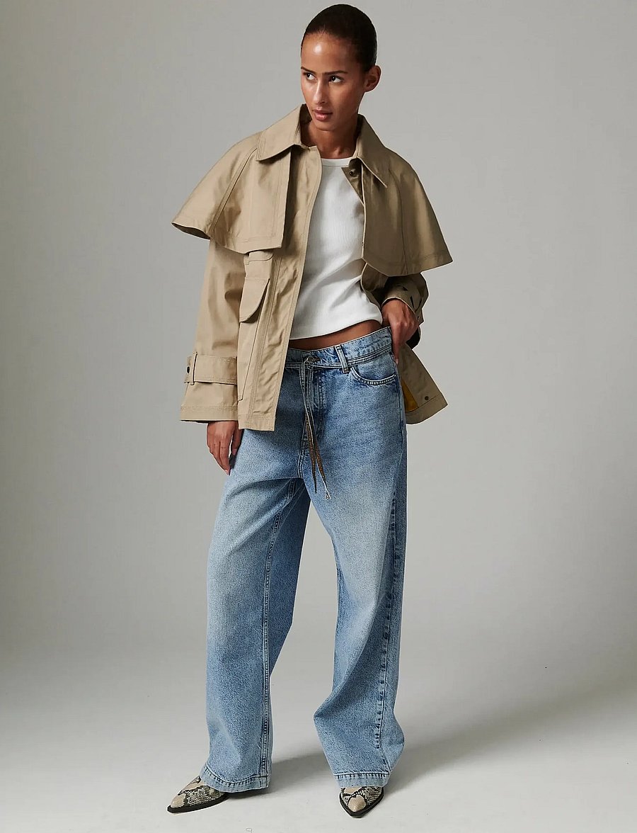 Day Birger et Mikkelsen - Amira - Heavy Cotton - leichte mäntel - chinchilla - 3