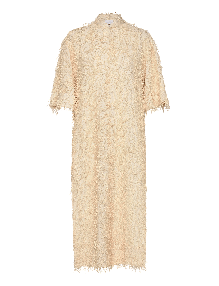 Day Birger et Mikkelsen - Aruna - Dobby Fringe - midi-kleider - jet stream - 1