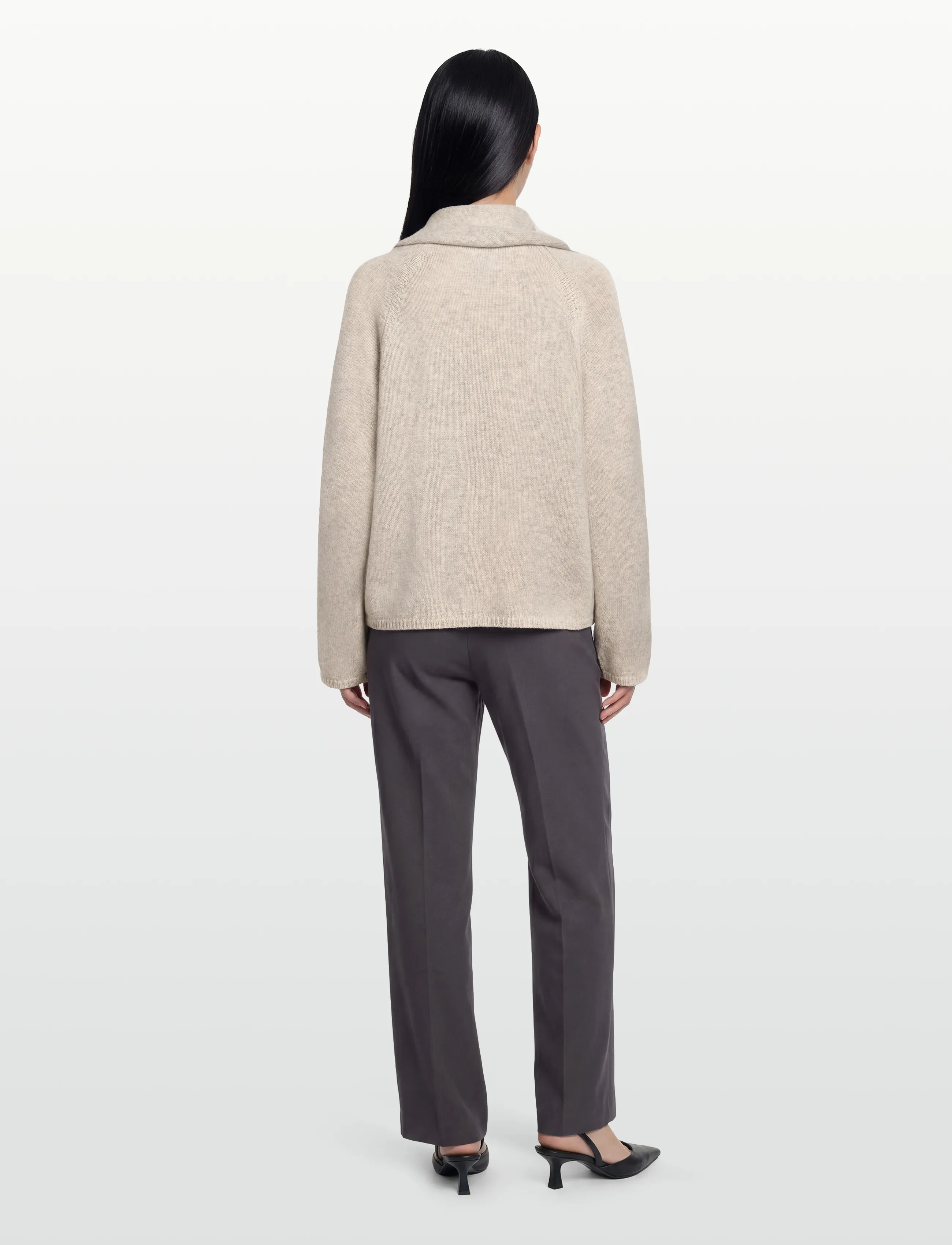 Day Birger et Mikkelsen - Javier - Soft Lamb - cardigans - jet stream - 5
