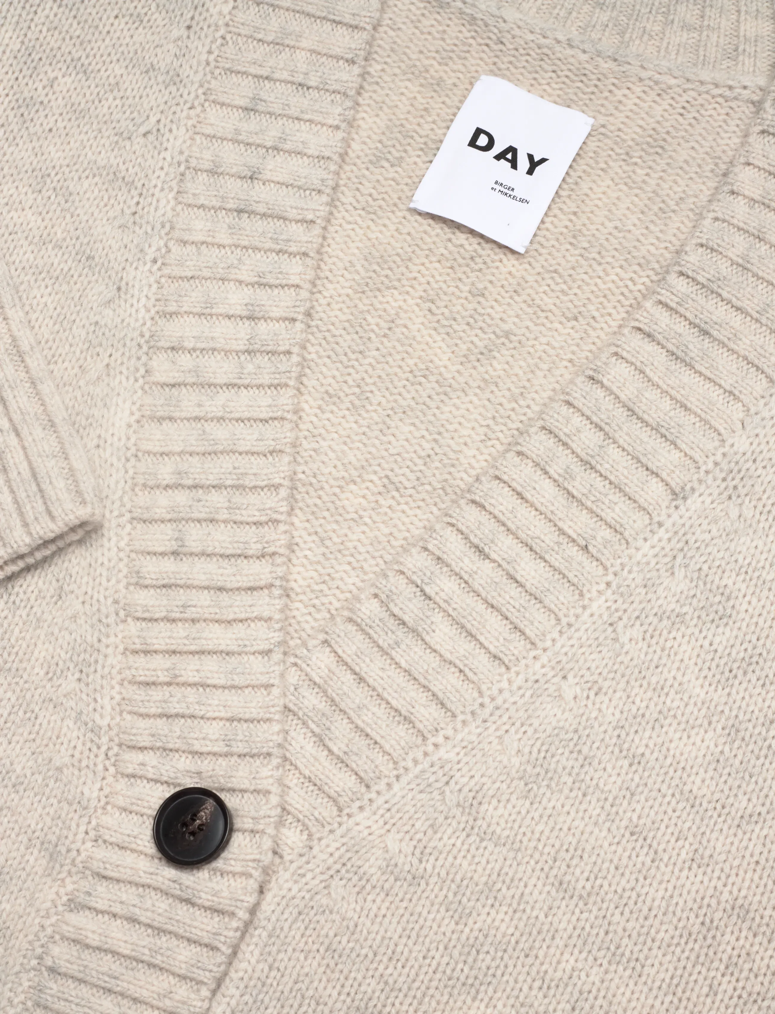 Day Birger et Mikkelsen - Monica - Soft Lamb - cardigans - jet stream - 5