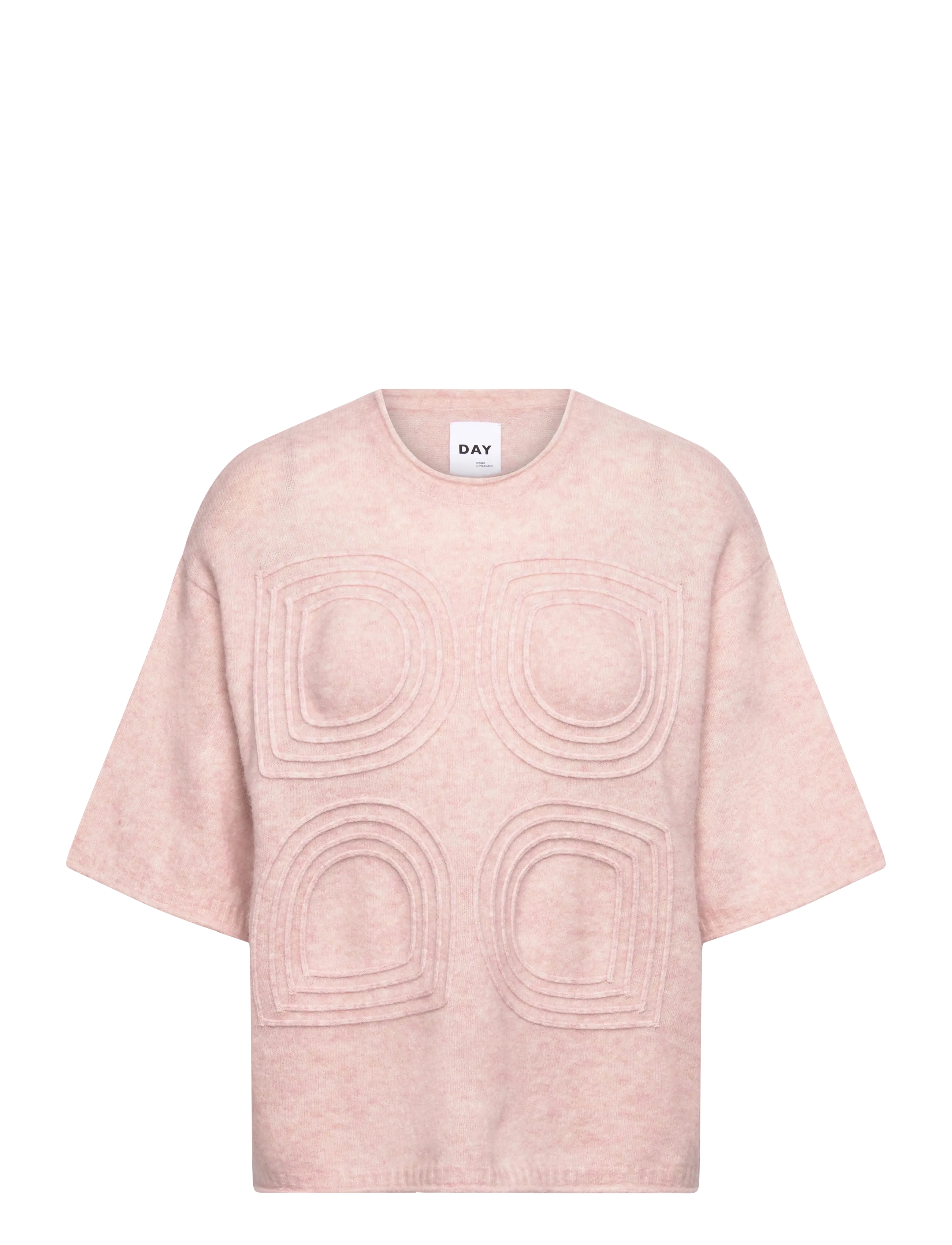 Day Birger et Mikkelsen Teresa - Cozy Days - T-särgid - SHRINKING VIOLET MELANGE / pink/rose