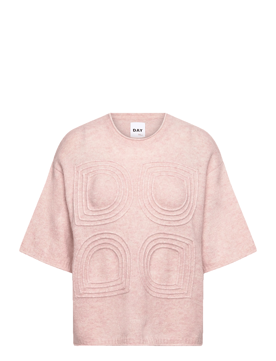Day Birger et Mikkelsen - Teresa - Cozy Days - t-shirts - shrinking violet melange - 1