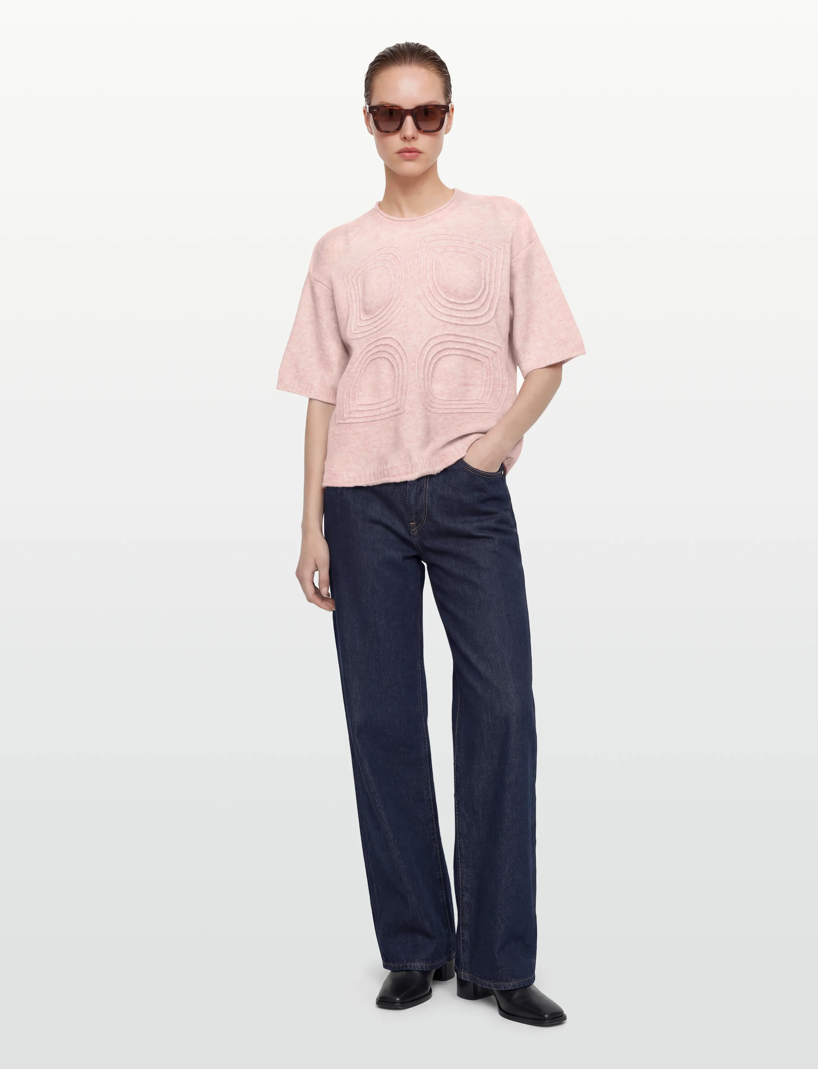 Day Birger et Mikkelsen Teresa - Cozy Days, XS, Pink, T-Shirts & Toppe > Kortærmede, Dame
