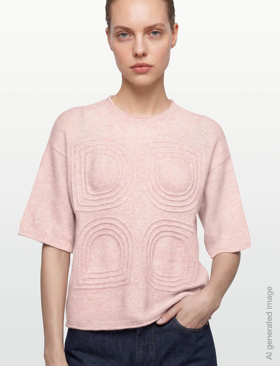 Day Birger et Mikkelsen - Teresa - Cozy Days - t-shirts - shrinking violet melange - 3