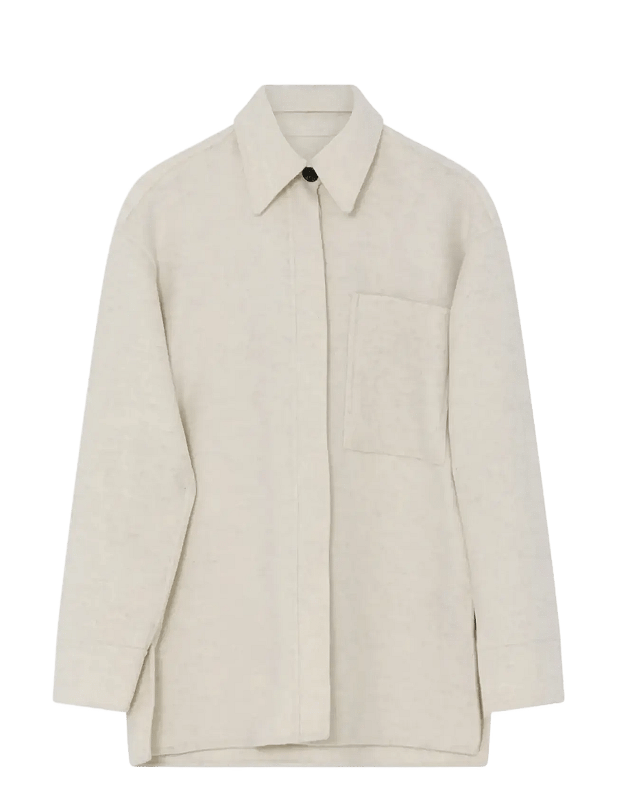 Day Birger et Mikkelsen - Vivian - Double Faced Wool - uldjakker - jetstream melange - 1