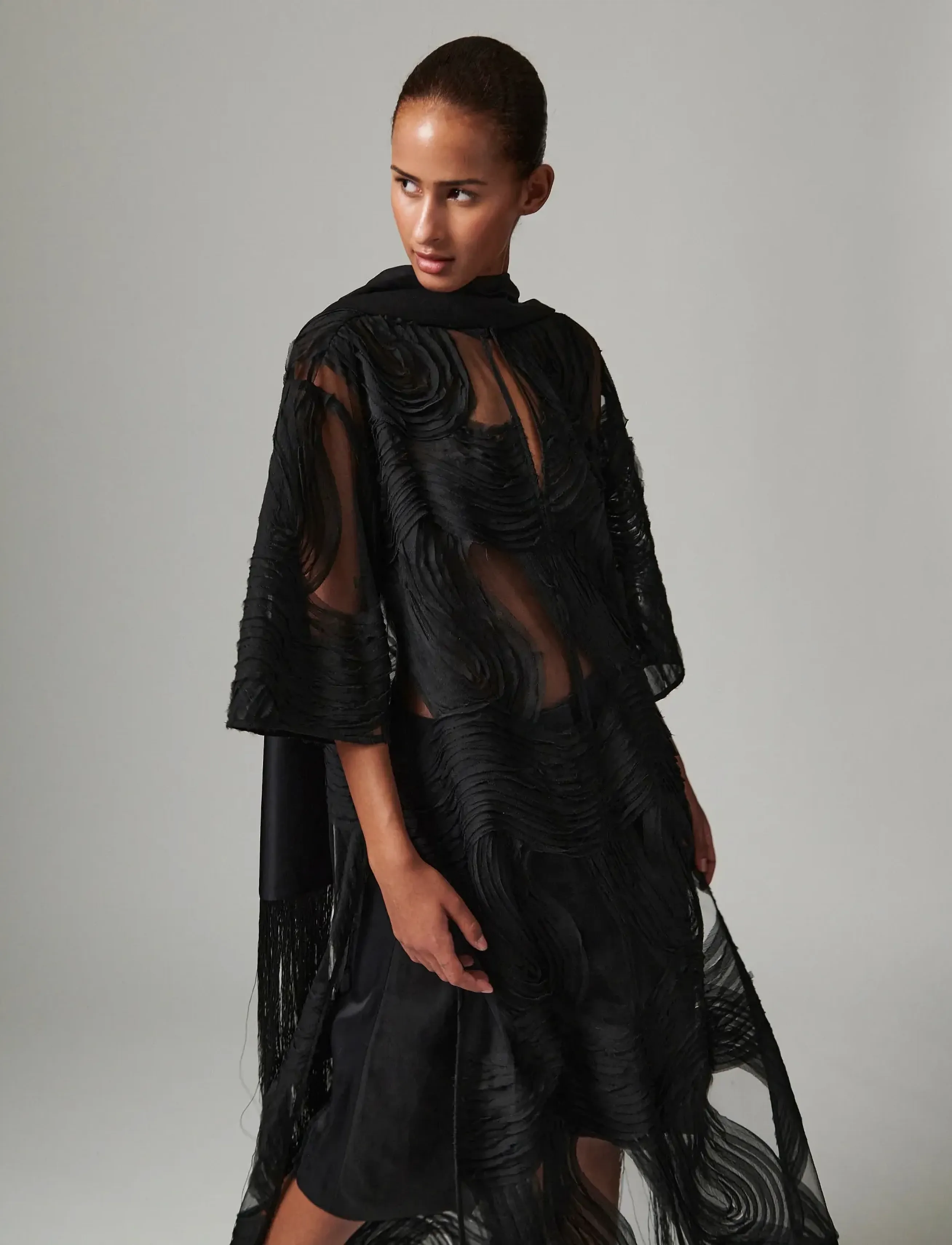 Day Birger et Mikkelsen Aruna - Crochet Lacy - Spets - BLACK / black