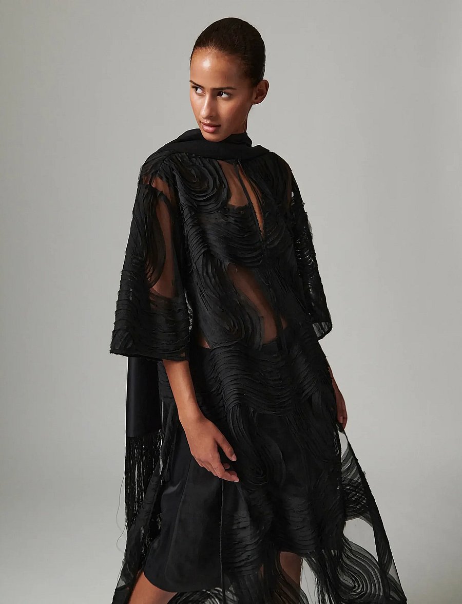 Day Birger et Mikkelsen - Aruna - Crochet Lacy - spitzenkleider - black - 0