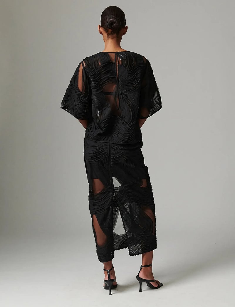 Day Birger et Mikkelsen - Emsa - Crochet Lacy - maxi röcke - black - 4