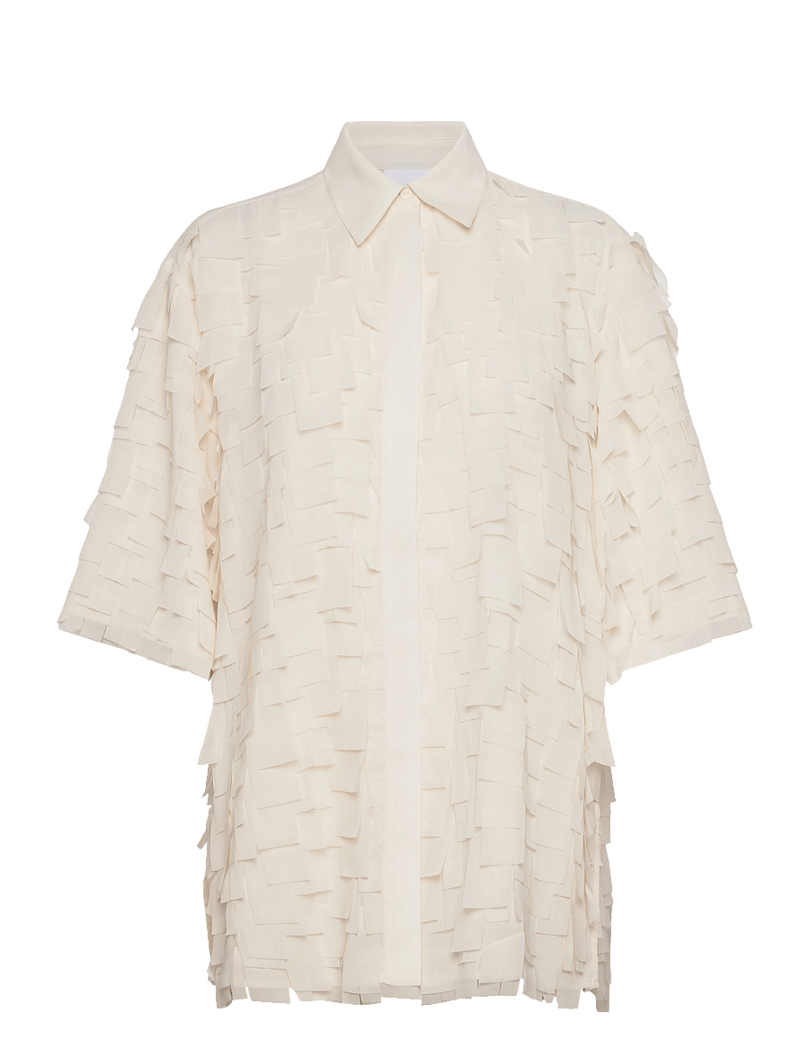 Day Birger et Mikkelsen - Figo - Chiffon Fringe - denimskjorter - jet stream - 1
