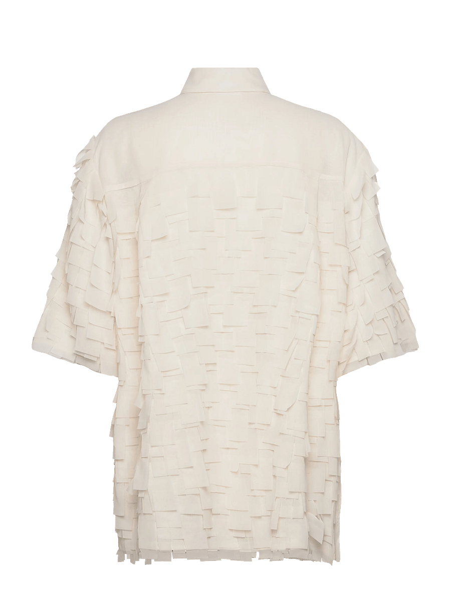Day Birger et Mikkelsen - Figo - Chiffon Fringe - denimskjorter - jet stream - 2