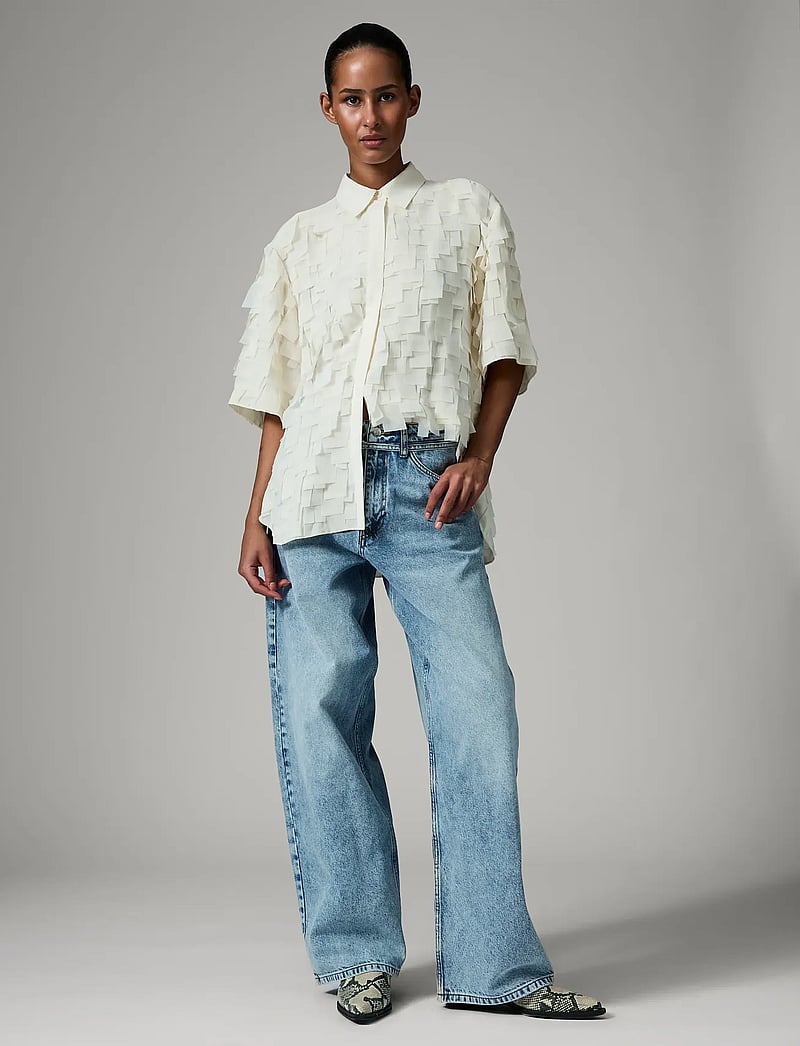 Day Birger et Mikkelsen - Figo - Chiffon Fringe - jeanshemden - jet stream - 0