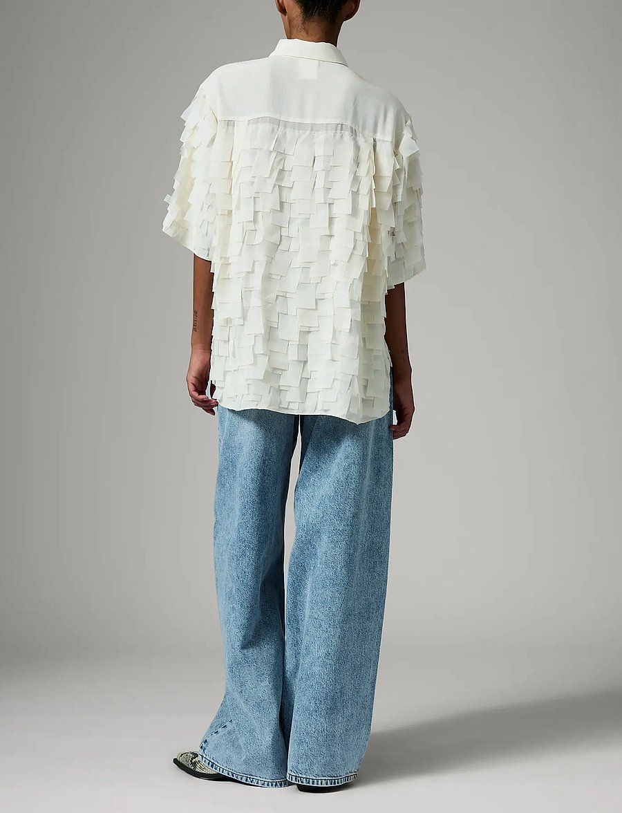 Day Birger et Mikkelsen - Figo - Chiffon Fringe - denimskjorter - jet stream - 3